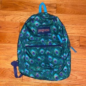 Jansport Peacock Feather Backpack